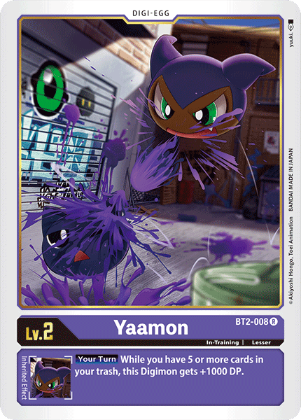 BT2-008R Yaamon - Volution Cards and Collectables