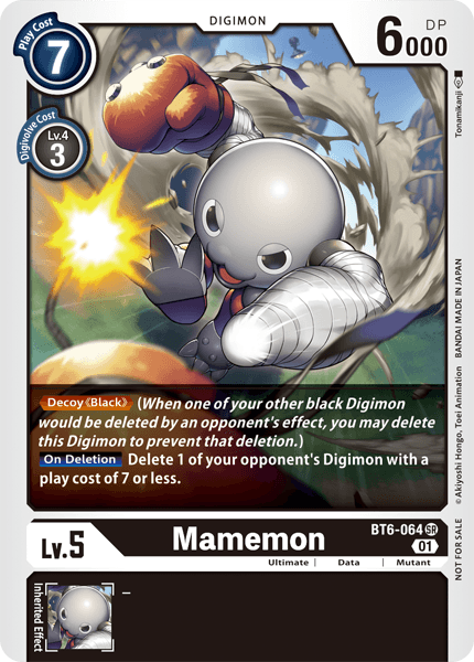 BT6-064SR Mamemon - Volution Cards and Collectables