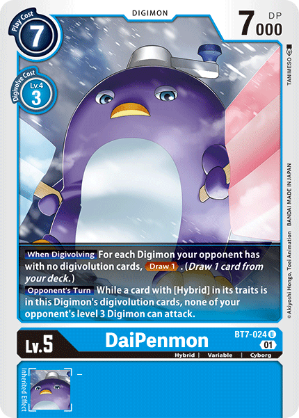 BT7-024UC DaiPenmon - Volution Cards and Collectables