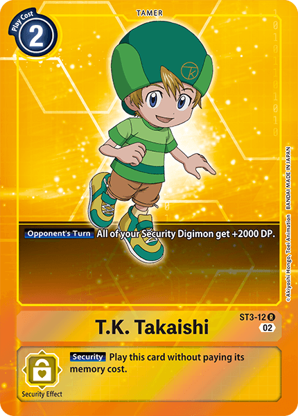 ST3-12R T.K. Takaishi (Alternate Art) - Volution Cards and Collectables