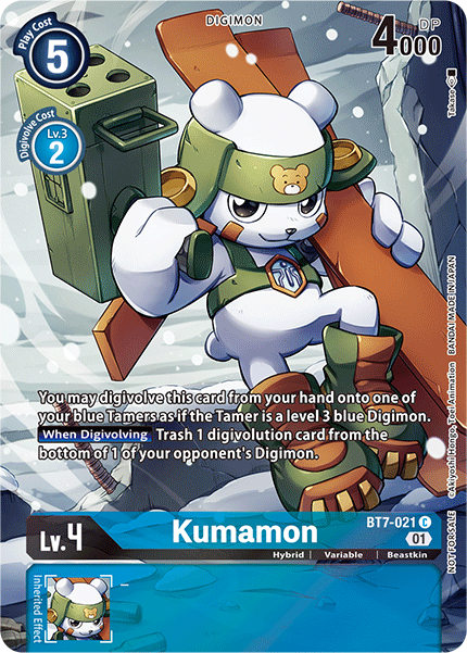 BT7-021C Kumamon (Alternate Art) [2nd Anniversary Set]