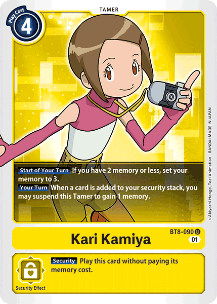 BT8-090UC Kari Kamiya - Volution Cards and Collectables