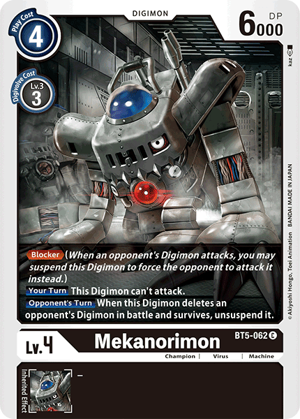 BT5-062C Mekanorimon - Volution Cards and Collectables