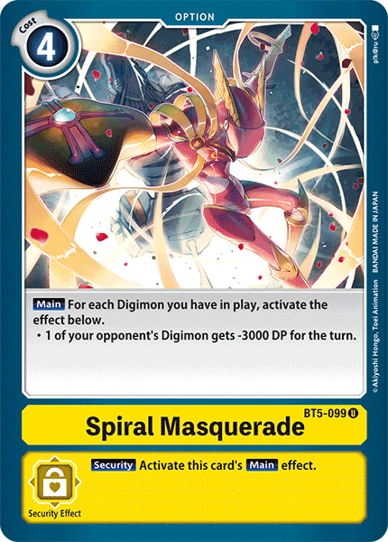 BT5-099UC Spiral Masquerade - Volution Cards and Collectables