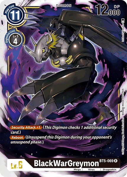 BT5-069R BlackWarGreymon - Volution Cards and Collectables