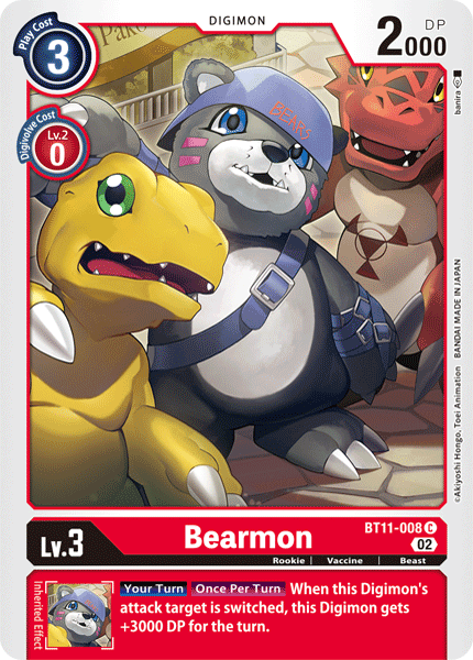 BT11-008C Bearmon (Foil) - Volution Cards and Collectables