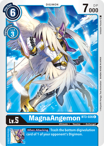 BT3-026C MagnaAngemon - Volution Cards and Collectables