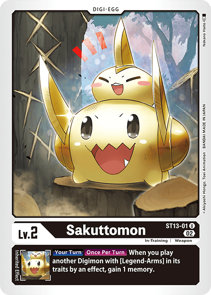 ST13-01UC Sakuttomon - Volution Cards and Collectables