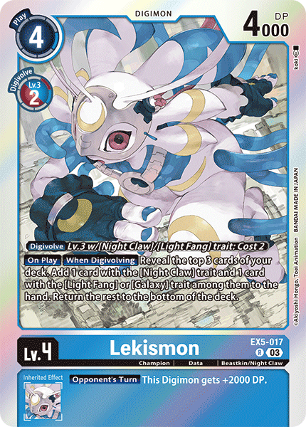 EX5-017R Lekismon