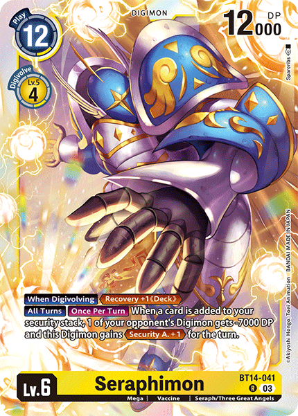 BT14-041R Seraphimon