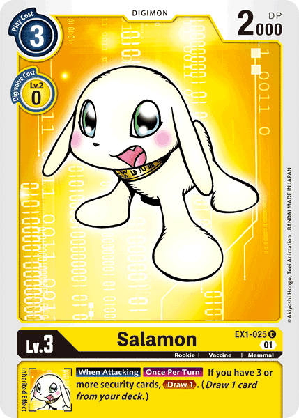 EX1-025C Salamon - Volution Cards and Collectables