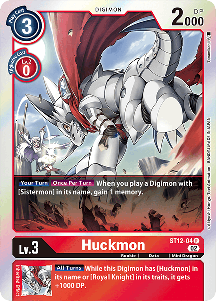 ST12-04R Huckmon - Volution Cards and Collectables