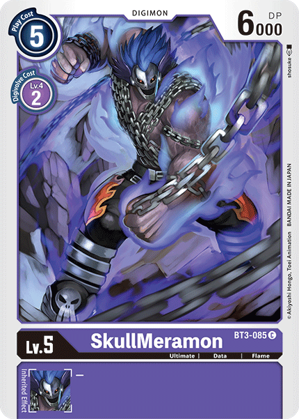 BT3-085C SkullMeramon - Volution Cards and Collectables