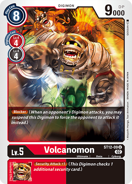 ST12-09UC Volcanomon - Volution Cards and Collectables