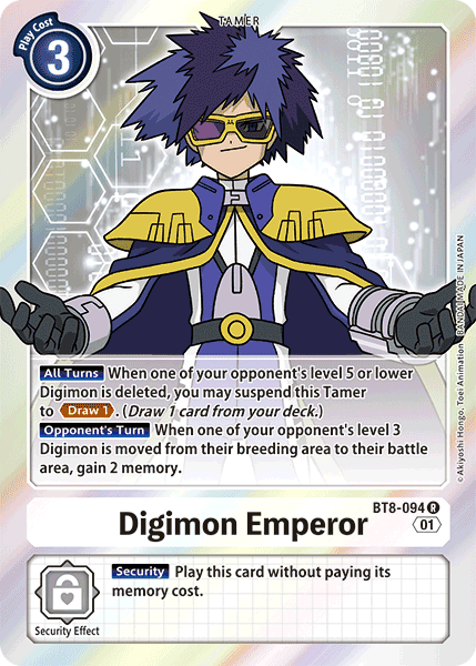 BT8-094R Digimon Emperor - Volution Cards and Collectables