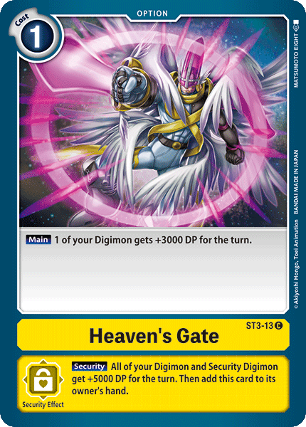 ST3-13C Heaven's Gate - Volution Cards and Collectables