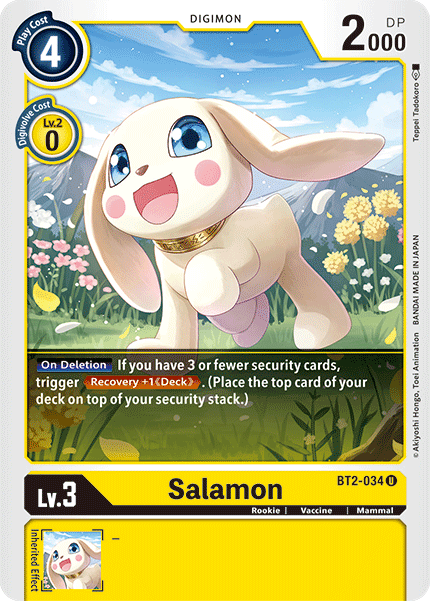 BT2-034UC Salamon - Volution Cards and Collectables