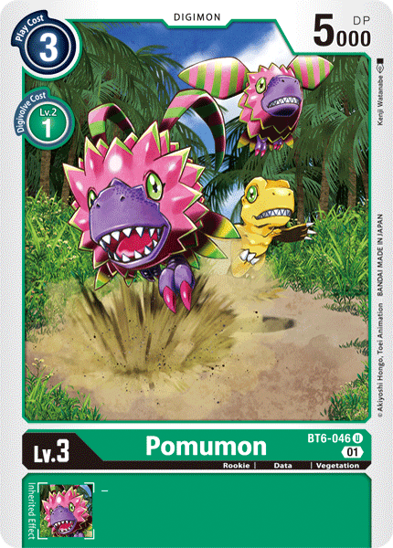 BT6-046UC Pomumon - Volution Cards and Collectables