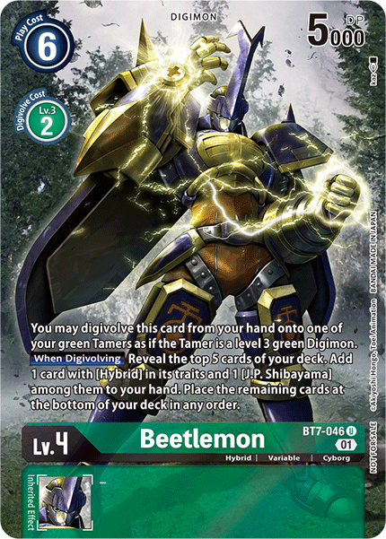 BT7-046UC Beetlemon (Alternate Art) [2nd Anniversary Set]