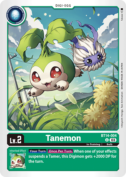 BT14-004UC Tanemon