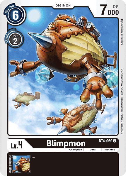 BT4-069C Blimpmon - Volution Cards and Collectables