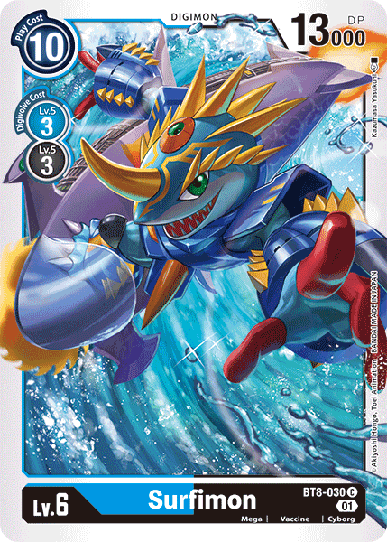 BT8-030C Surfimon - Volution Cards and Collectables