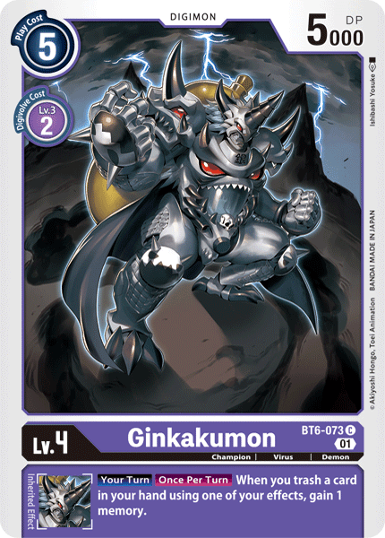 BT6-073C Ginkakumon - Volution Cards and Collectables