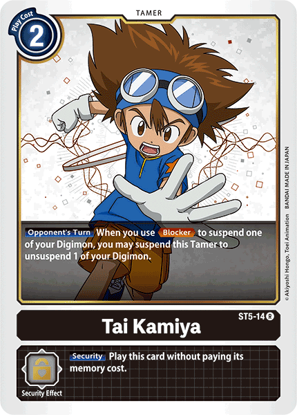 ST5-14R Tai Kamiya - Volution Cards and Collectables