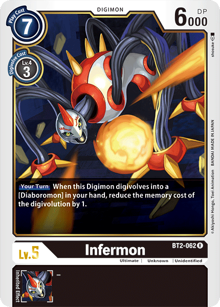 BT2-062R Infermon - Volution Cards and Collectables