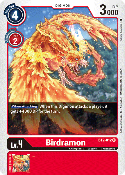 BT2-012UC Birdramon - Volution Cards and Collectables