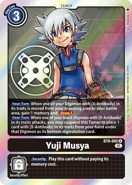 BT8-092R Yuji Musya - Volution Cards and Collectables