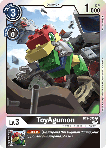 BT2-055C ToyAgumon (Resurgence Booster Reprint)