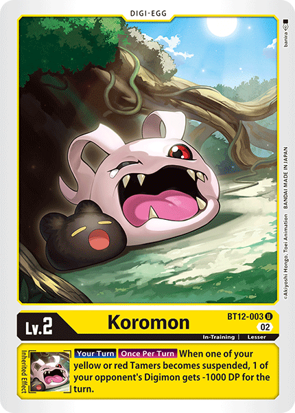 BT12-003UC Koromon