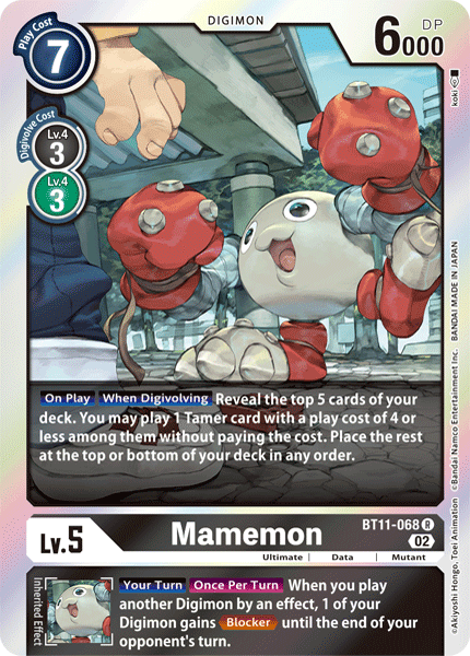 BT11-068R Mamemon - Volution Cards and Collectables