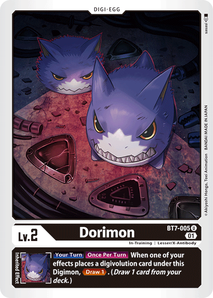 BT7-005UC Dorimon - Volution Cards and Collectables