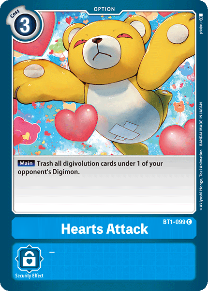 BT1-099C Hearts Attack - Volution Cards and Collectables