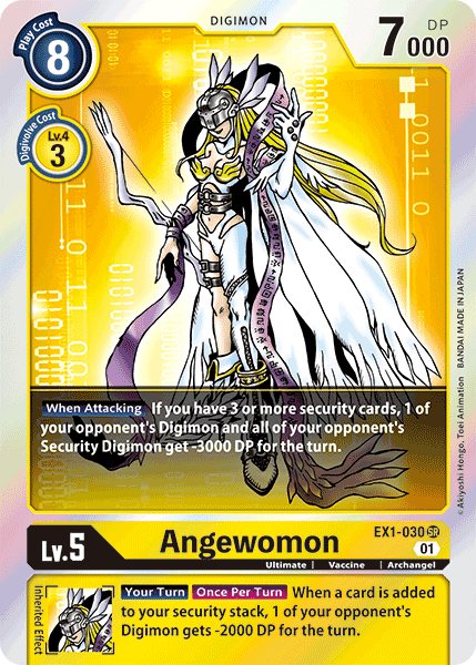 EX1-030SR Angewomon - Volution Cards and Collectables