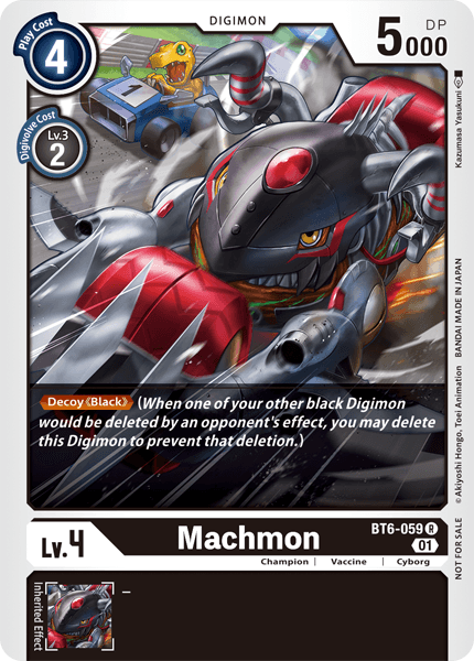 BT6-059R Machmon - Volution Cards and Collectables