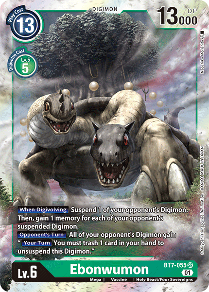 BT7-055SR Ebonwumnon - Volution Cards and Collectables