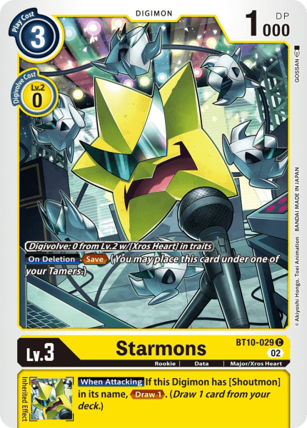 BT10-029C Starmons - Volution Cards and Collectables