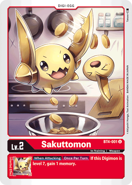 BT4-001UC Sakuttomon - Volution Cards and Collectables