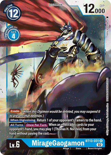 BT13-031R MirageGaogamon