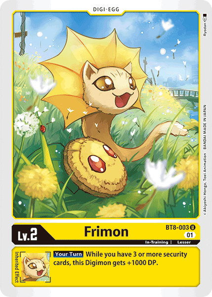 BT8-003UC Frimon - Volution Cards and Collectables