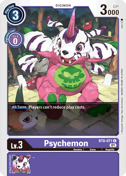 BT8-071C Psychemon - Volution Cards and Collectables