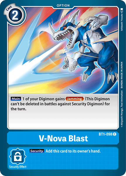 BT1-098C V-Nova Blast - Volution Cards and Collectables