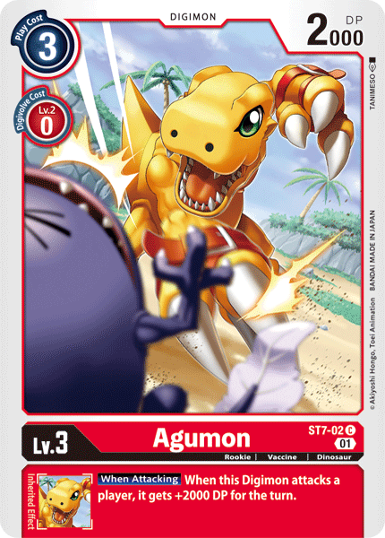 ST7-02C Agumon - Volution Cards and Collectables