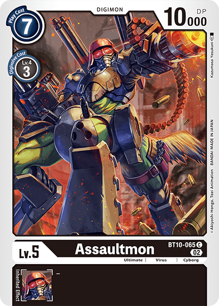 BT10-065C Assaultmon - Volution Cards and Collectables