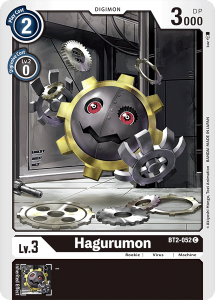 BT2-052C Hagurumon - Volution Cards and Collectables