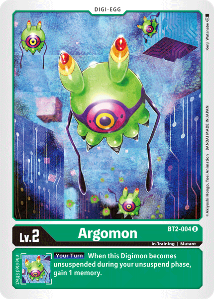 BT2-004UC Argomon - Volution Cards and Collectables