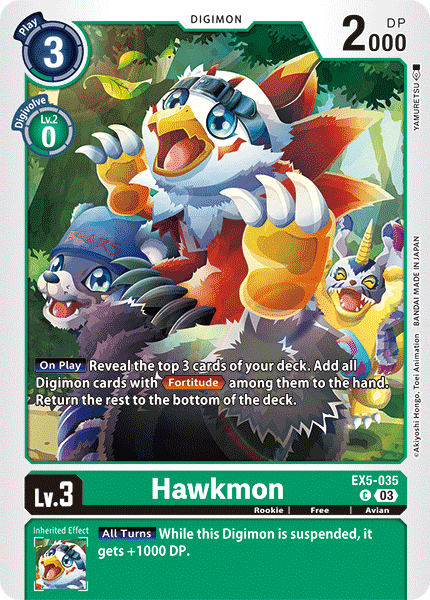 EX5-035C Hawkmon